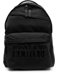 Versace Jeans Couture - Logo-lettering Backpack - Lyst