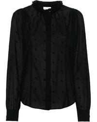 Isabel Marant - Terzali Floral-Embroidered Blouse - Lyst