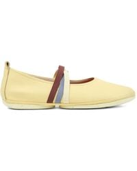 Camper - Twins Elasticated-Strap Ballet Flats - Lyst