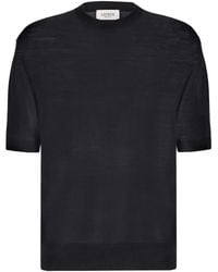 Laneus - Gebreid T-Shirt - Lyst