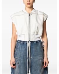 Rick Owens - Chaleco Con Cremallera - Lyst