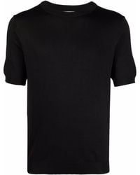 Sandro - T-Shirt mit Rundhalsausschnitt - Lyst