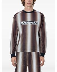 METALWOOD STUDIO - Logo-Motif Long-Sleeve T-Shirt - Lyst