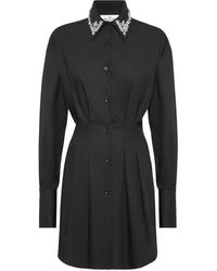 Philipp Plein - Crystal-Embellished Mini Dress - Lyst