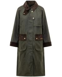 Barbour - Kirklees Checked Waxed Jacket - Lyst