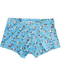 Mc2 Saint Barth - X Peanuts Snoopy-Print Boxers - Lyst