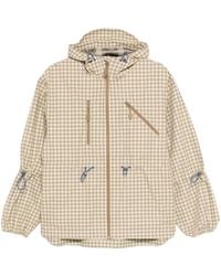 Damson Madder - Matilda Gingham-Check Raincoat - Lyst
