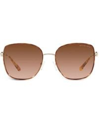Michael Kors - スクエアフレーム サングラス - Lyst
