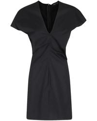 FEDERICA TOSI - Draped Mini Dress - Lyst