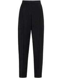 Brunello Cucinelli - Viscose And Virgin-Wool Tuxedo Trousers - Lyst