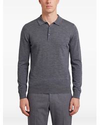 John Smedley - Belper Wool Polo Shirt - Lyst