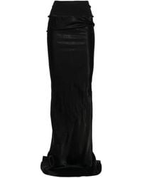 Rick Owens - Rucked Long Skirt - Lyst