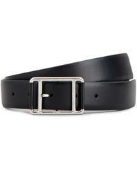 Tod's - Logo-engraved Buckle Leather Belt - Lyst