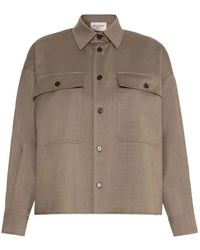 Weekend by Maxmara - Stretch Wool Twill Jacket Marron Glace - Lyst