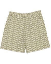 Carhartt - Kander Check-Pattern Shorts - Lyst