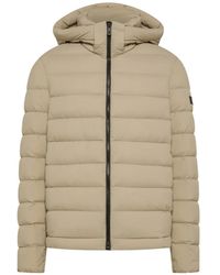 Peuterey - Logo-Patch Hooded Puffer Jacket - Lyst