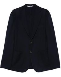 Eleventy - Blazer Monopetto Con Tasca - Lyst