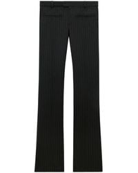 Courreges - Heritage Pinstripe Wool Trousers - Lyst