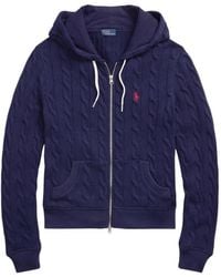 Polo Ralph Lauren - Cable-Knit Sweatshirt - Lyst