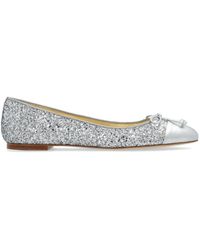 Sophia Webster - Pirouette Glittered Ballerina Shoes - Lyst