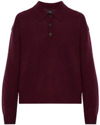 Anine Bing - Lee Polo Sweater - Lyst