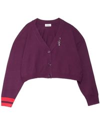 Ottod'Ame - Cropped Button-Up Cardigan - Lyst