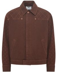 Marine Serre - Jacquard Bomber Jacket - Lyst