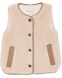 Barbour - ボタン ベスト - Lyst