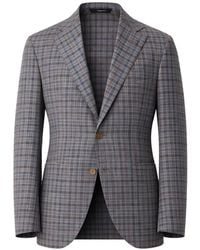 Tombolini - Check-Pattern Blazer - Lyst