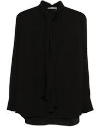 Balenciaga - Scarf Shirt - Lyst