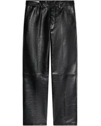Dries Van Noten - レザーパンツ - Lyst
