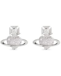 Vivienne Westwood - Valentine's Agnatha Orb-Embellished Earrings - Lyst