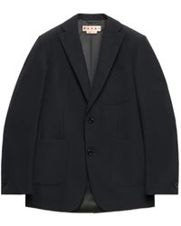 Marni - Single-Breasted Patch-Pocket Blazer - Lyst