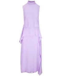 Akris - Layered Midi Dress - Lyst