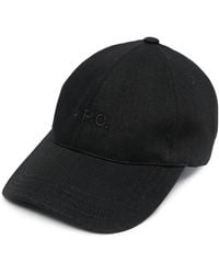 A.P.C. - Embroidered-Logo Cotton Baseball Cap - Lyst