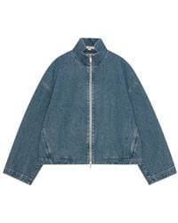 Remain - Zip-Front Denim Jacket - Lyst