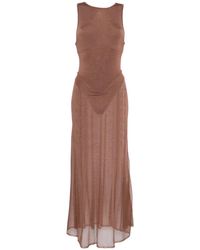 Isa Boulder - Sleeveless Midi Dress - Lyst