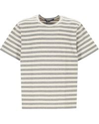 Junya Watanabe - Horizontal-Stripe T-Shirt - Lyst