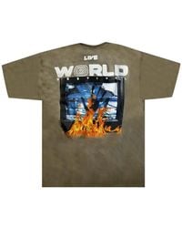 Travis Scott - Cactus Jack Graphic-Print T-Shirt - Lyst