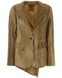 Uma Wang - Kylie Buttoned Asymmetric Blazer - Lyst