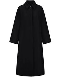 Herno - Raglan-Sleeve Single-Breasted Coat - Lyst