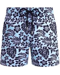 Vilebrequin - Badeshorts Mit Blumen-Print - Lyst