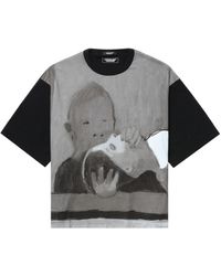 Undercover - Illustration-print Cotton T-shirt - Lyst