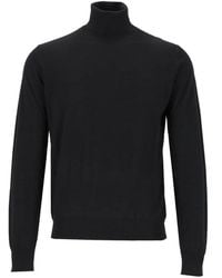 Alpha Studio - Roll-Neck Merino Wool Sweater - Lyst