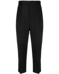 Rick Owens - Straight-leg Cropped Trousers - Lyst
