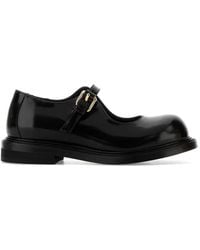 Moschino - Buckled Leather Pumps - Lyst