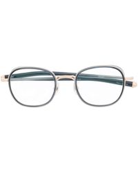Matsuda - Brille mit rundem Gestell - Lyst