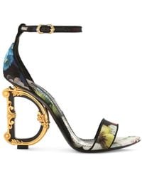 Dolce & Gabbana - Sandales DG 105 mm à talon sculpté - Lyst