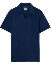 Fedeli - V-Neck Knitted T-Shirt - Lyst
