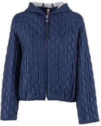 DUNO - Quilted Hooded Jacket - Lyst